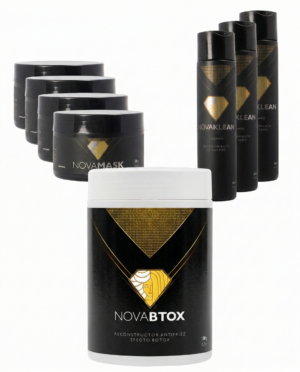 Kit NovaHairLiquid Reconstructor Antifrizz Basic